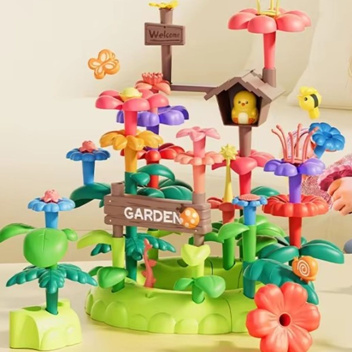 GENERICO - JARDIN MAGICO EN BLOQUES DE CONSTRUCCION