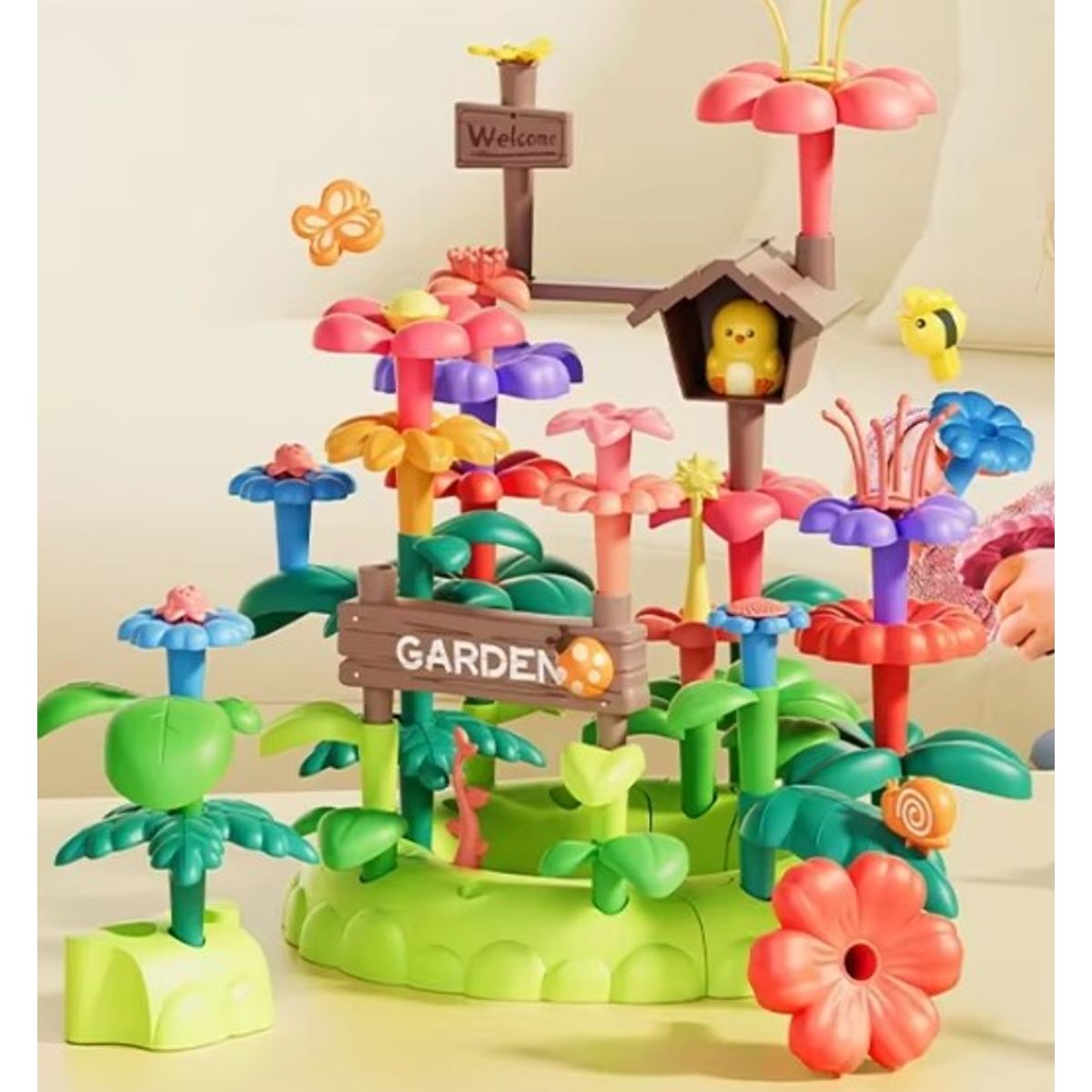 GENERICO - JARDIN MAGICO EN BLOQUES DE CONSTRUCCION