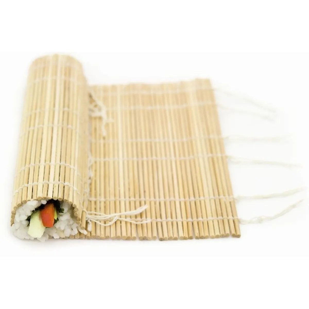 GENERICO - Esterilla De Bambu Delgado 1pza Bamboo Sushi Mat