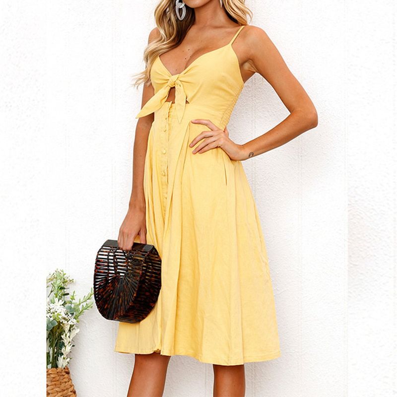 ZIMRAHYG - Vestido De Fiesta Informal De Sexy Para Mujer Vestido Dama Casual