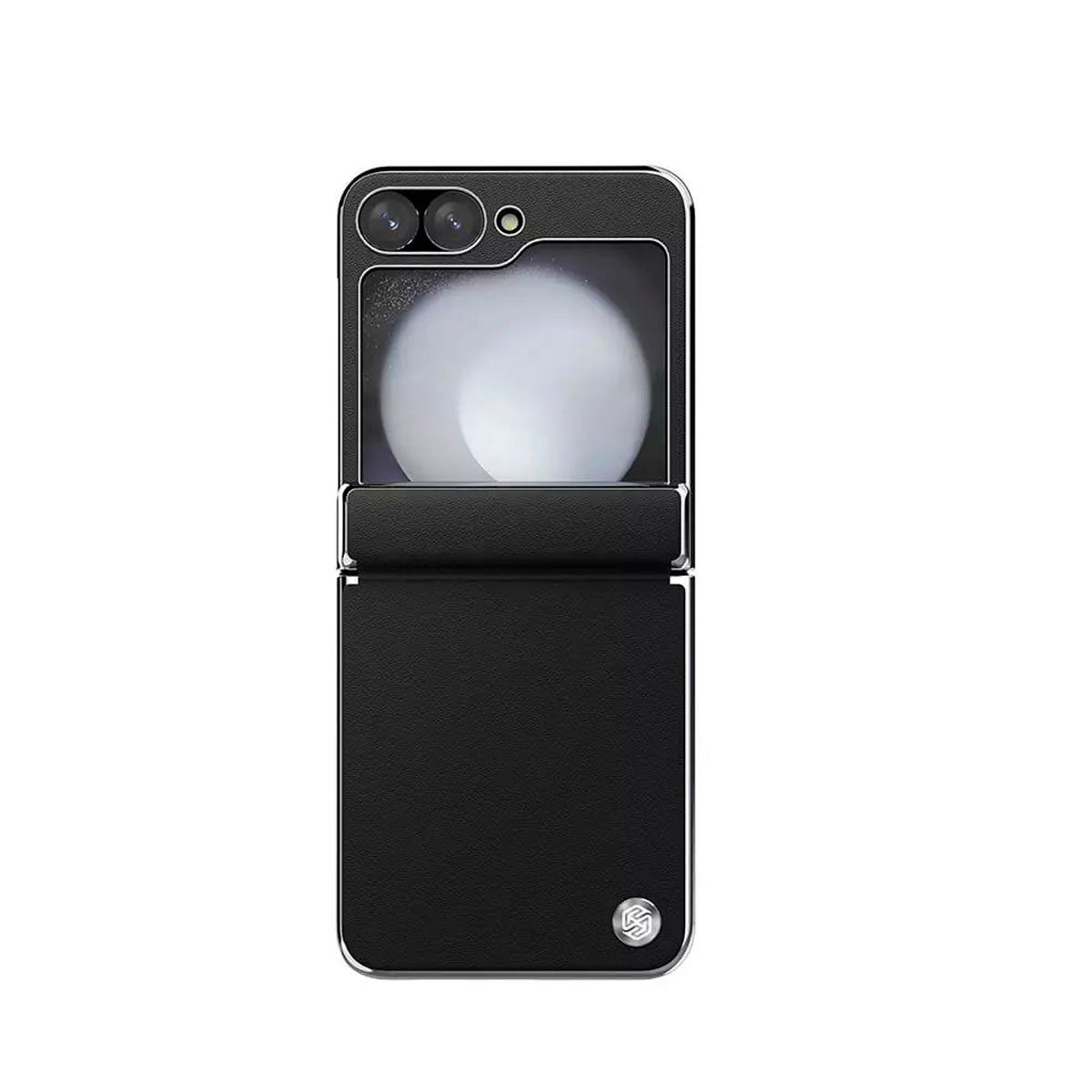 NILLKIN - Case Nillkin Camshield Leather  Z Flip 6 Negro