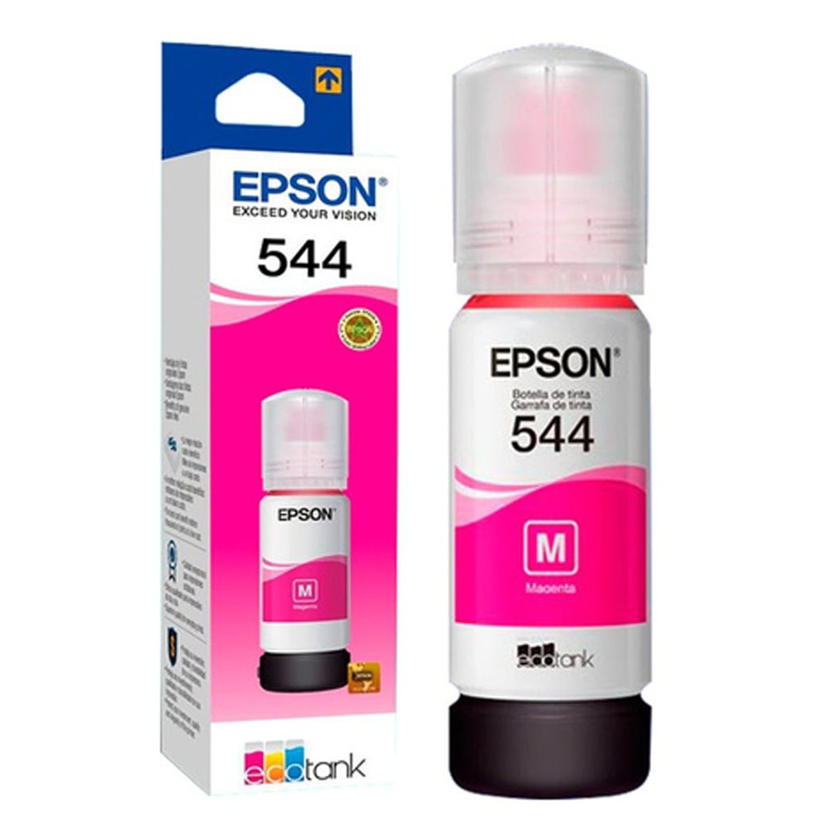EPSON - Tinta Epson T544 544 Original ROJA L3150 L3160 L3210 L3250