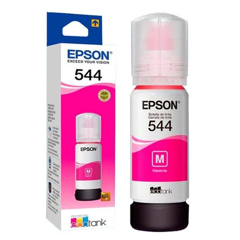 EPSON - Tinta Epson T544 544 Original ROJA L3150 L3160 L3210 L3250