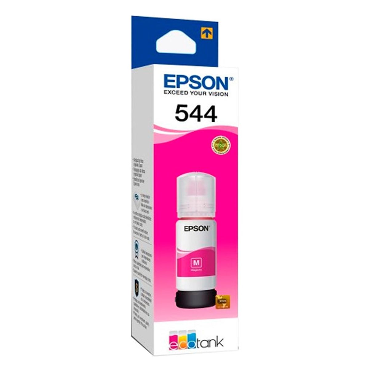 EPSON - Botella tinta EPSON T544 T544120 544 ROJA serie L Original