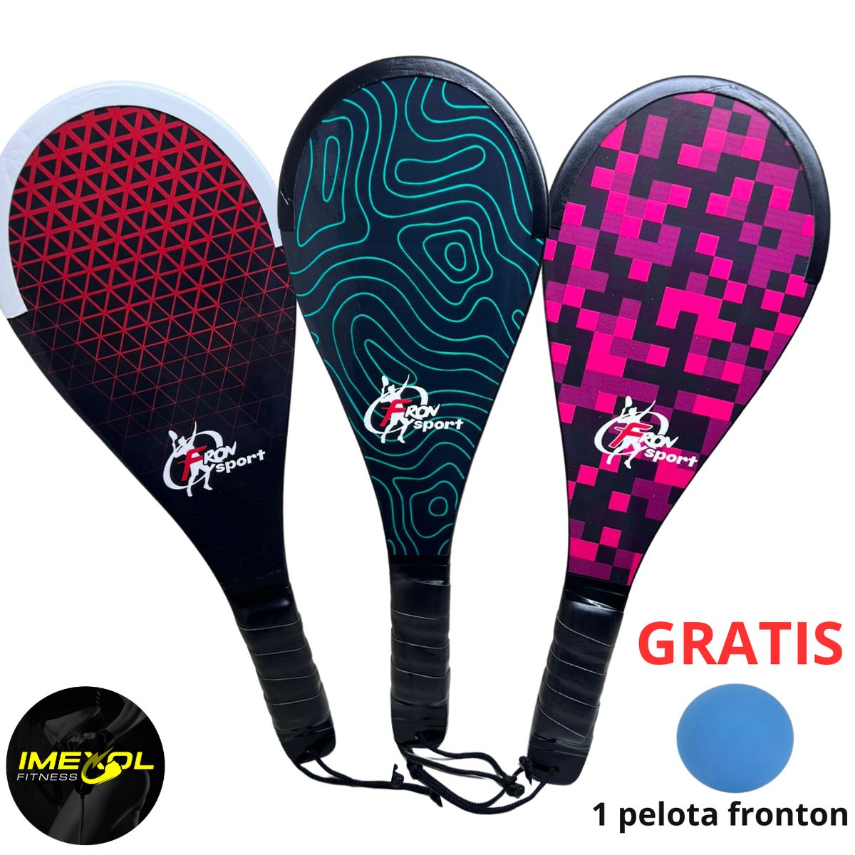 GENERICO - FRONTON LIVIANA (1raqueta)  + 1 pelota fronton GRATIS