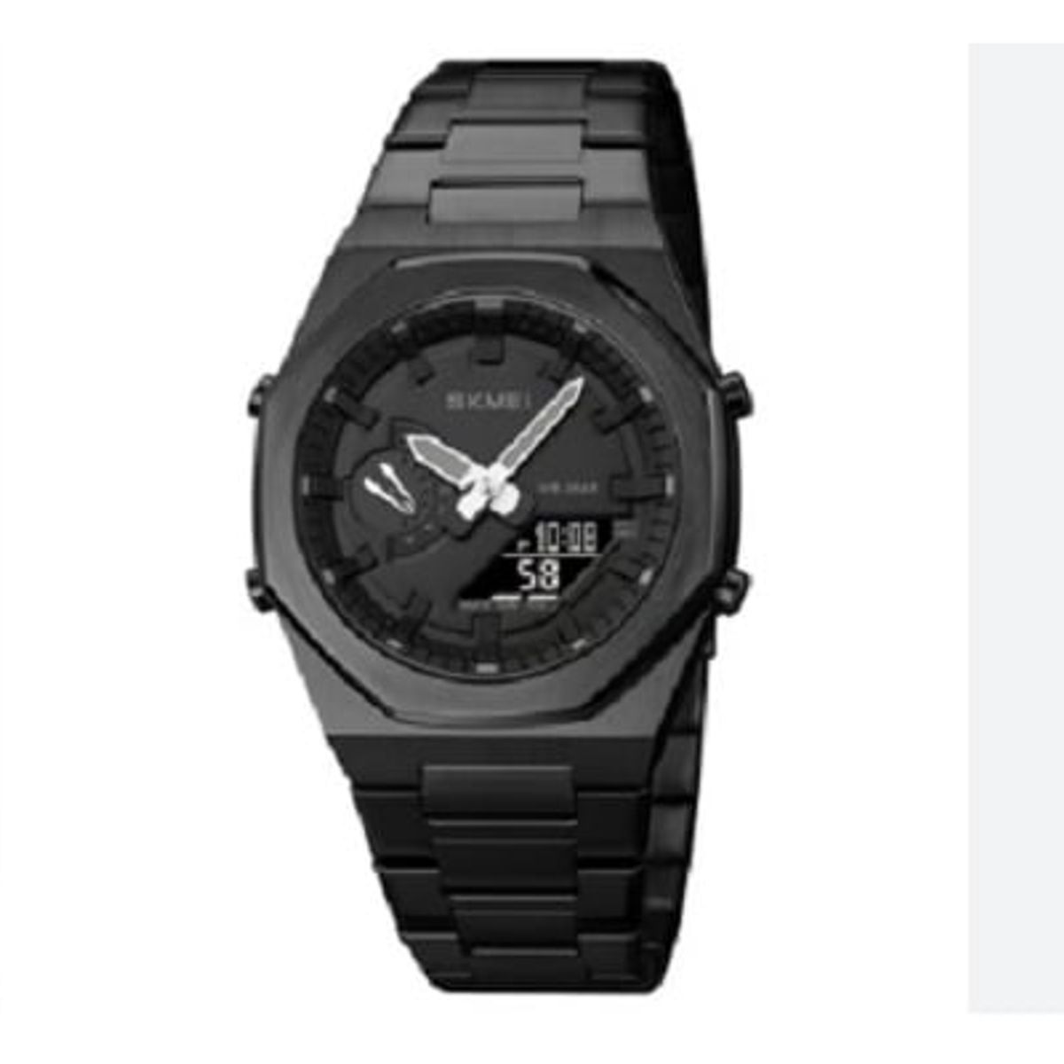 SKMEI - Reloj Skmei 1816 Negro Analogico Digital Hora Mundial