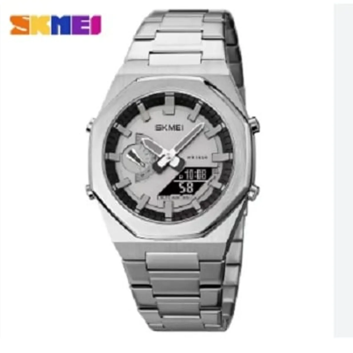 SKMEI - Reloj Skmei 1816 Negro Analogico Digital Hora Mundial