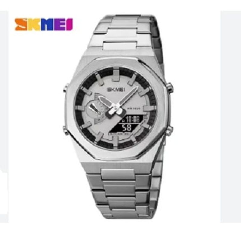 SKMEI - Reloj Skmei 1816 Negro Analogico Digital Hora Mundial