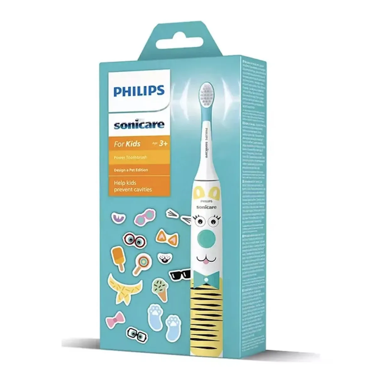 PHILIPS - Cepillo Electrico Sonicare Philips De Niño +3a Con Stickers