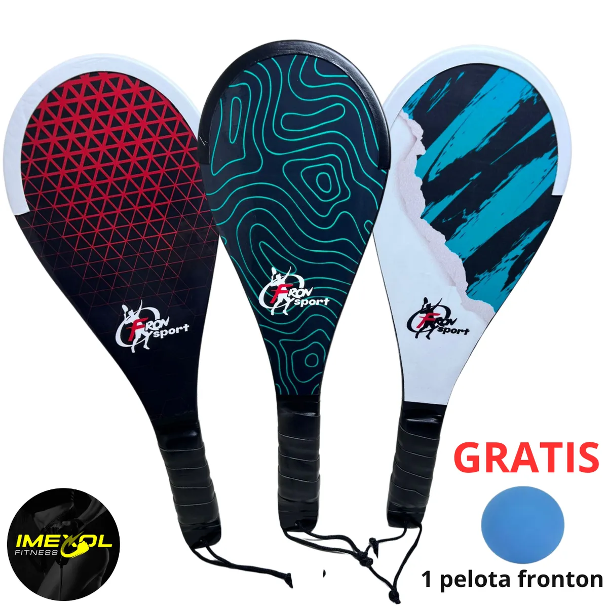 GENERICO - FRONTON LIVIANA (1raqueta)  + 1 pelota fronton GRATIS