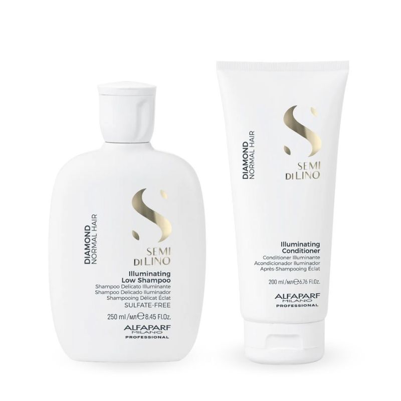 ALFAPARF MILANO - ALFAPARF DIAMOND - Dúo Shampoo 250 ml + Conditioner 200 ml