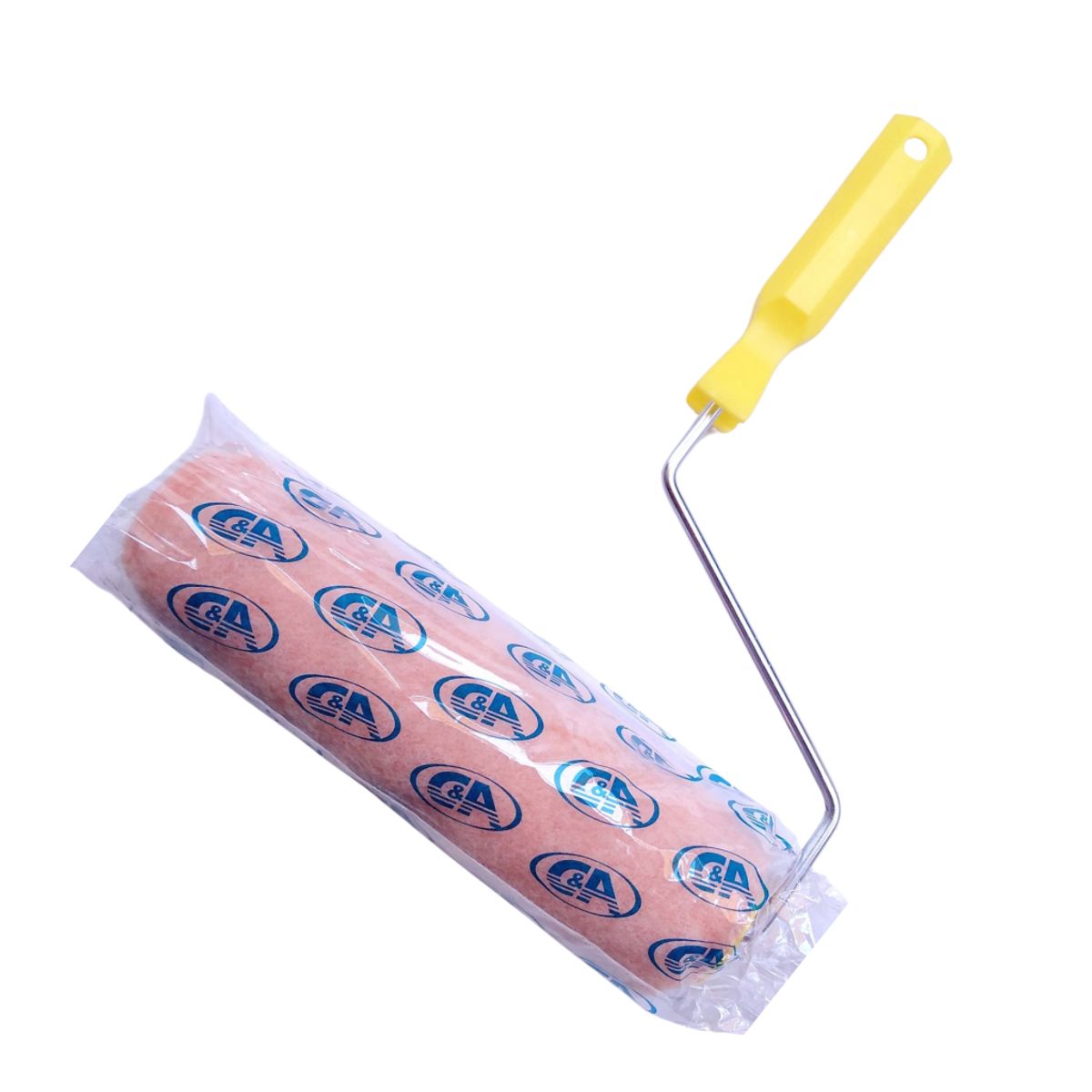 C AND A TOOLS - Rodillo de Pintar 9"  Felpa Melon - Temple y Base C&A
