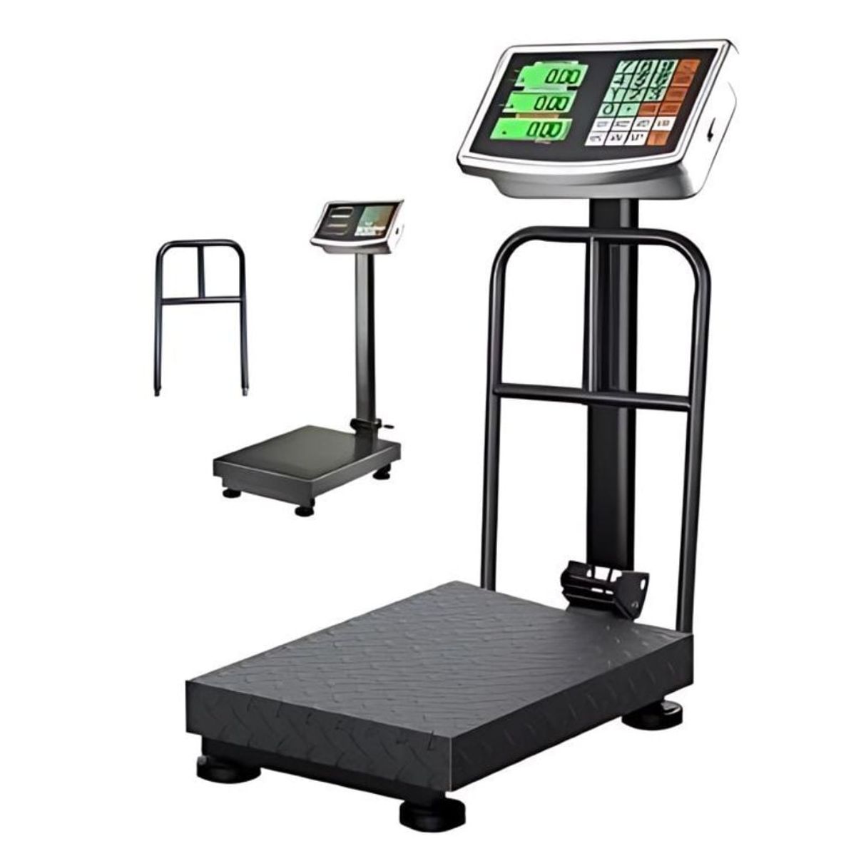 GENERICO - Balanza Electrónica de 200 kg de Plataforma Industrial Color Azul