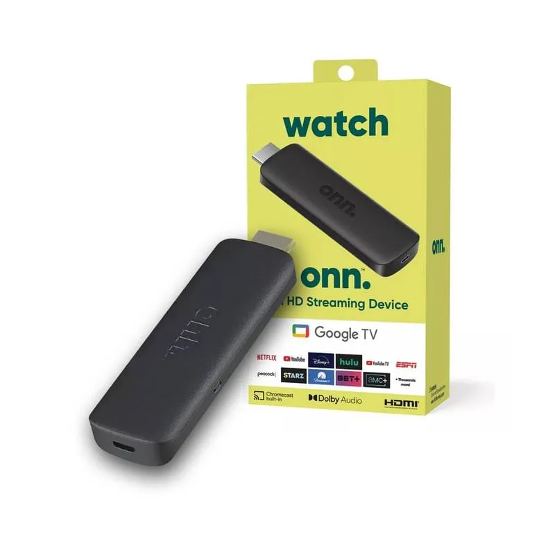 ONN - Onn Google Tv Full Hd Streaming 8gb 1.5 Gb Ram