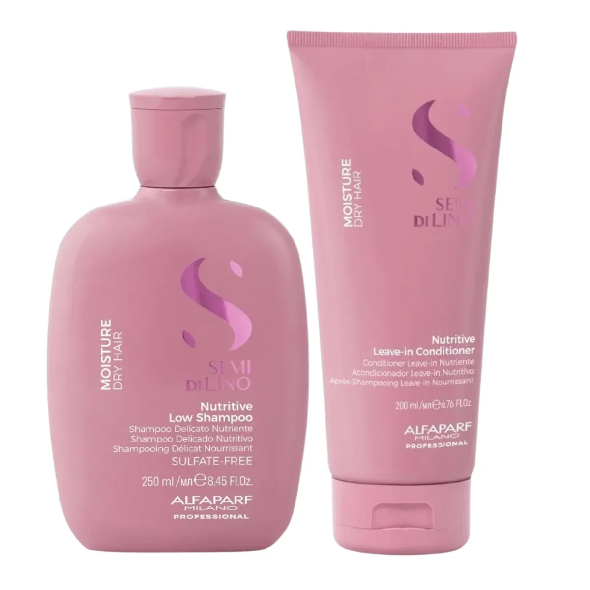 ALFAPARF MILANO - ALFAPARF SDL – Nutritive Dúo Shampoo 250ml + Leave in acond  200ml