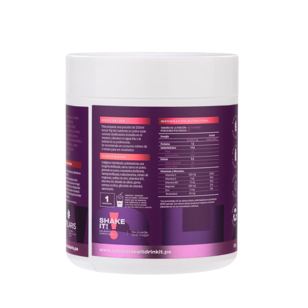 EAT IT SHAKE IT DRINK IT - SHAKE IT! COLÁGENO HIDROLIZADO 330 GR