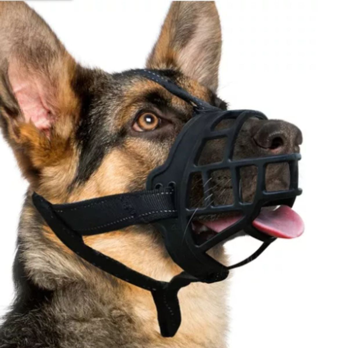 GENERICO - Bozal Flexible de Silicona para Perros Talla 4