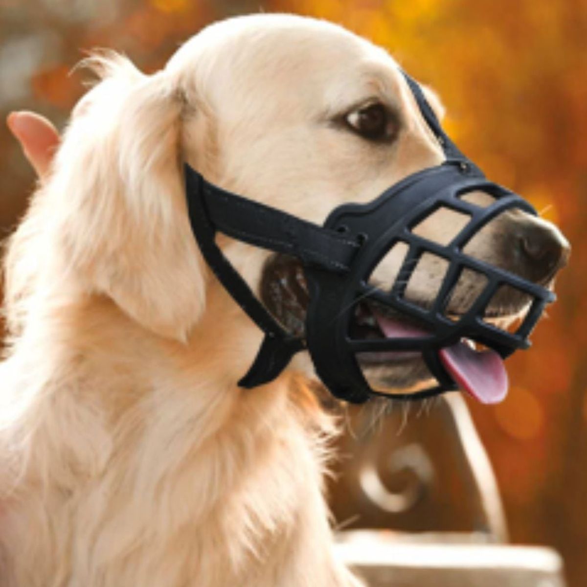 GENERICO - Bozal Flexible de Silicona para Perros Talla 4