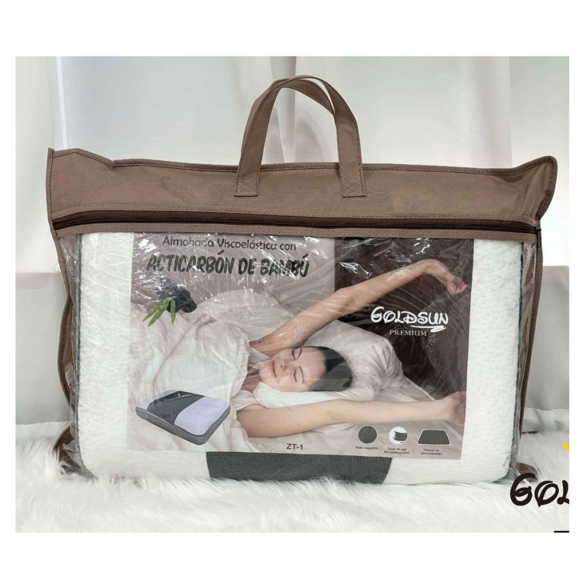 GOLDSUN - ALMOHADA VISCOELÁSTICA BAMBÚ GOLDSUN.