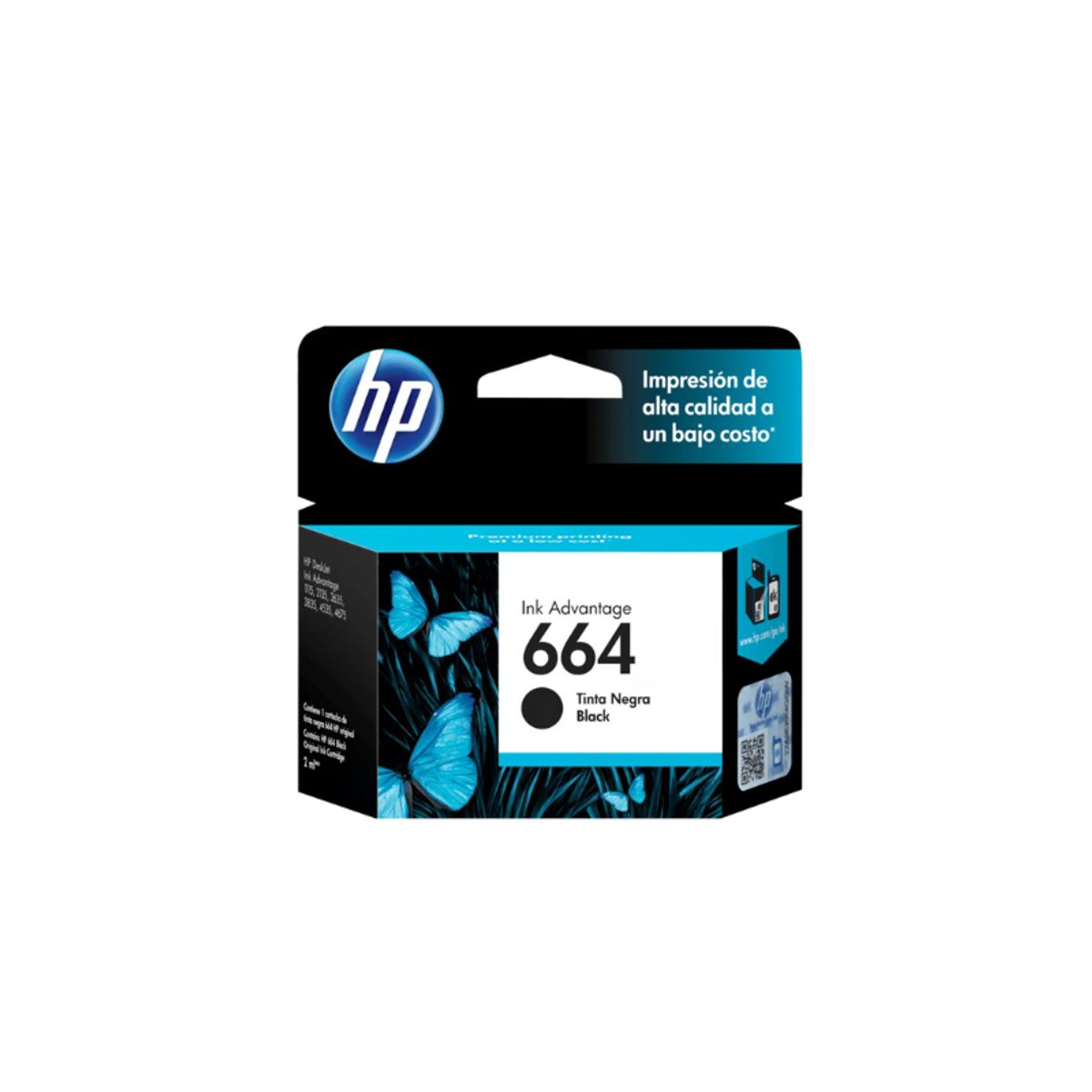 HP - Cartucho Hp 664 negro original