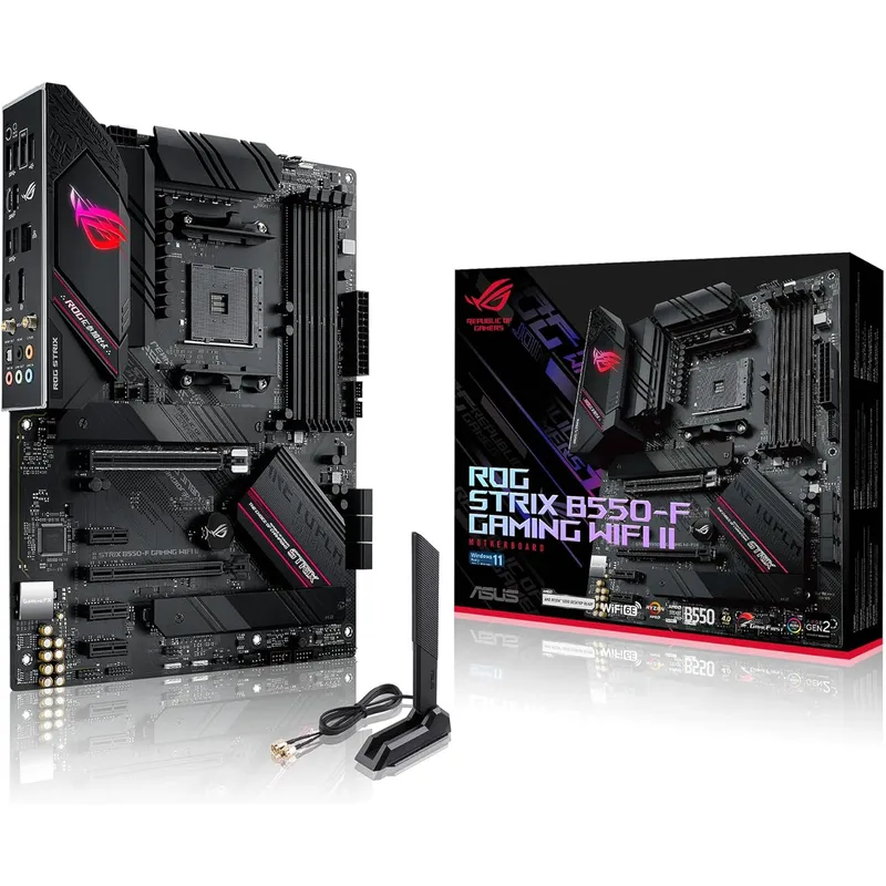 ASUS - Motherboard ASUS ROG STRIX B550-F GAMING WIFI II AMD B550 AM4 ATX