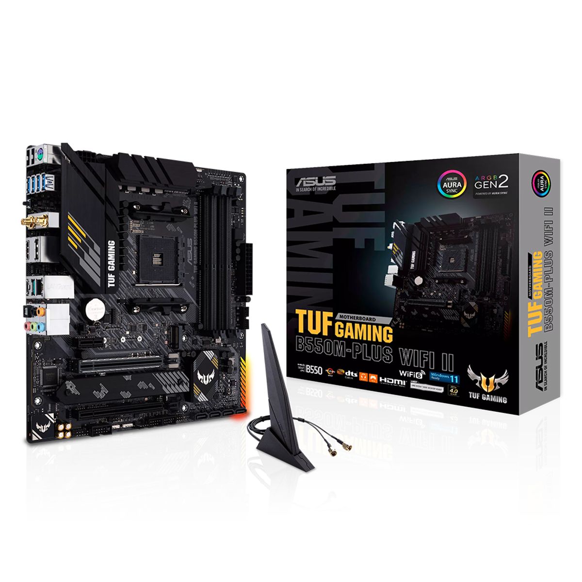 ASUS - Motherboard ASUS TUF GAMING B550-PLUS WIFI II Chipset AMD B550 AM4 ATX