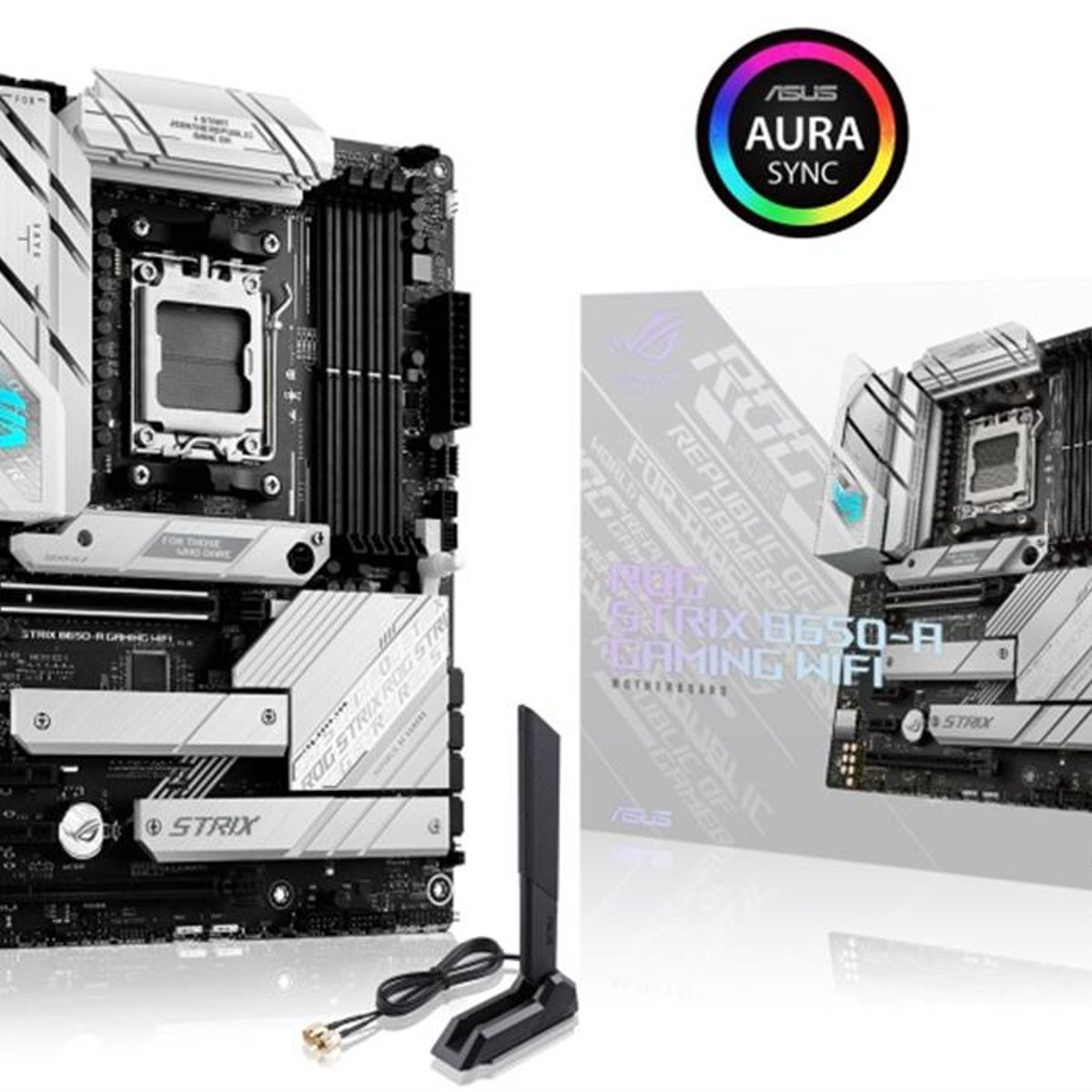 ASUS - Motherboard ASUS ROG STRIX B650-A GAMING WIFI AMD B650 AM5 ATX