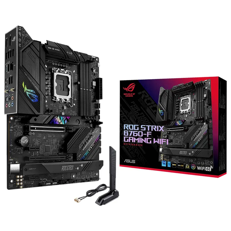 ASUS - Motherboard ASUS ROG STRIX B760-F GAMING WIFI Intel B760 LGA1700 ATX