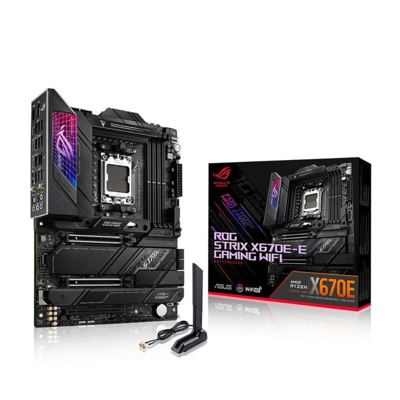 ASUS - Motherboard ASUS ROG STRIX X670E-E GAMING WIFI AMD X670 AM5 ATX