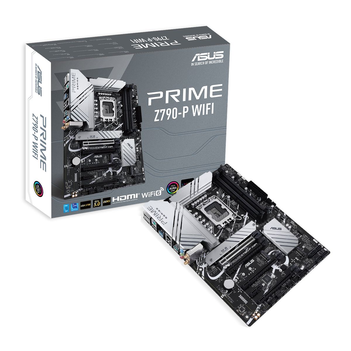 ASUS - Motherboard ASUS Prime Z790-P WIFI Chipset Intel Z790 LGA1700 ATX