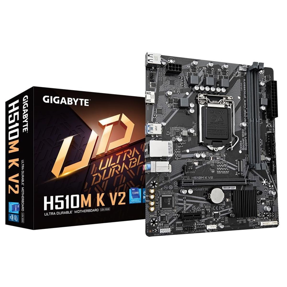 GIGABYTE - Motherboard Gigabyte H510M K V2 Chipset Intel H470 LGA1200 mATX