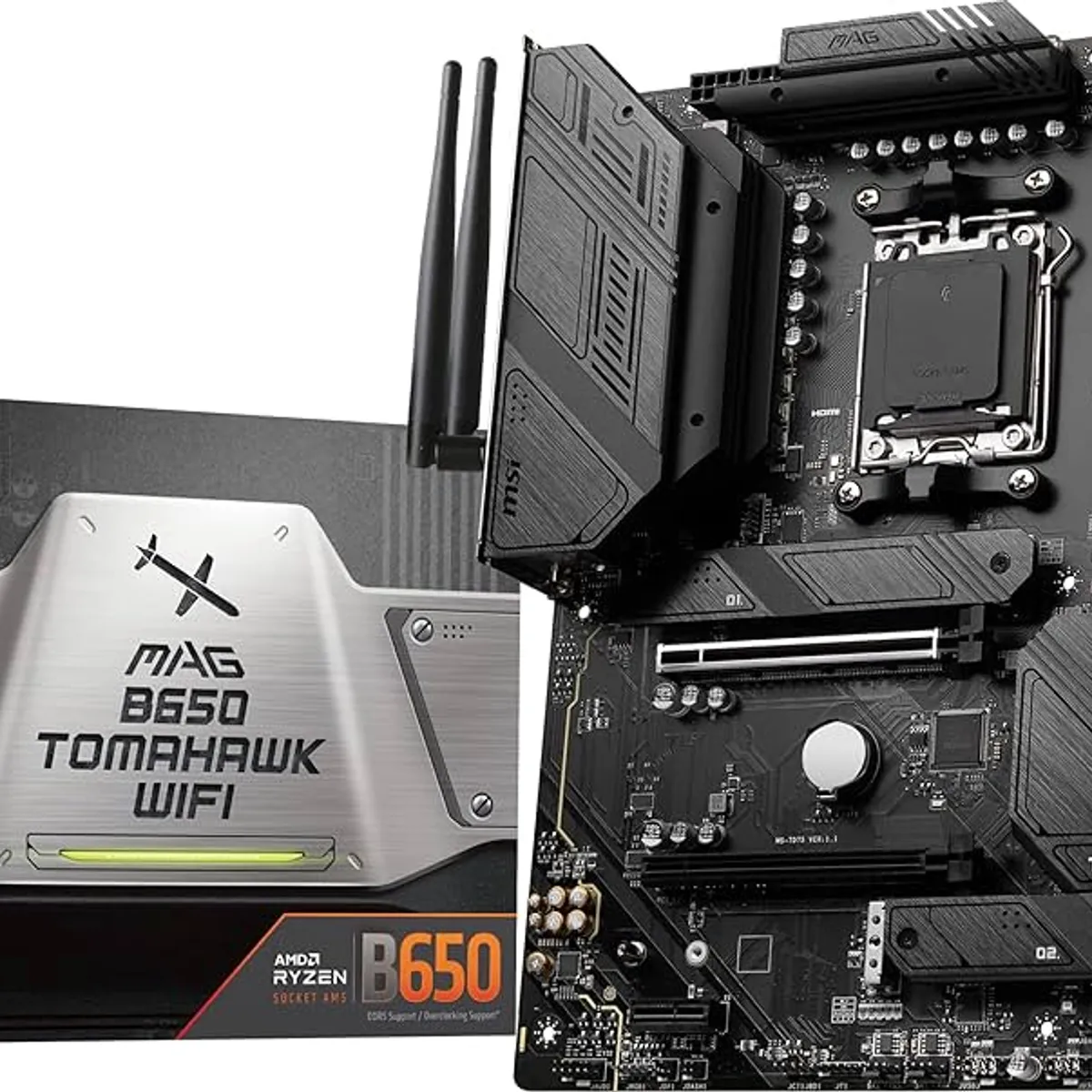 MSI - Motherboard MSI MAG B650 TOMAHAWK WIFI Chipset AMD B650 Socket AM5 ATX