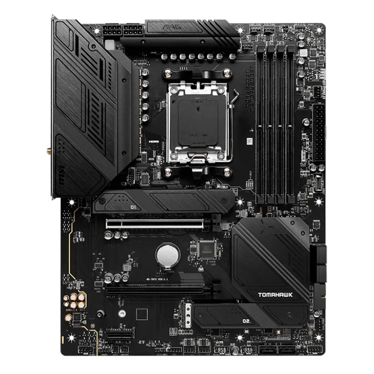 MSI - Motherboard MSI MAG B650 TOMAHAWK WIFI Chipset AMD B650 Socket AM5 ATX