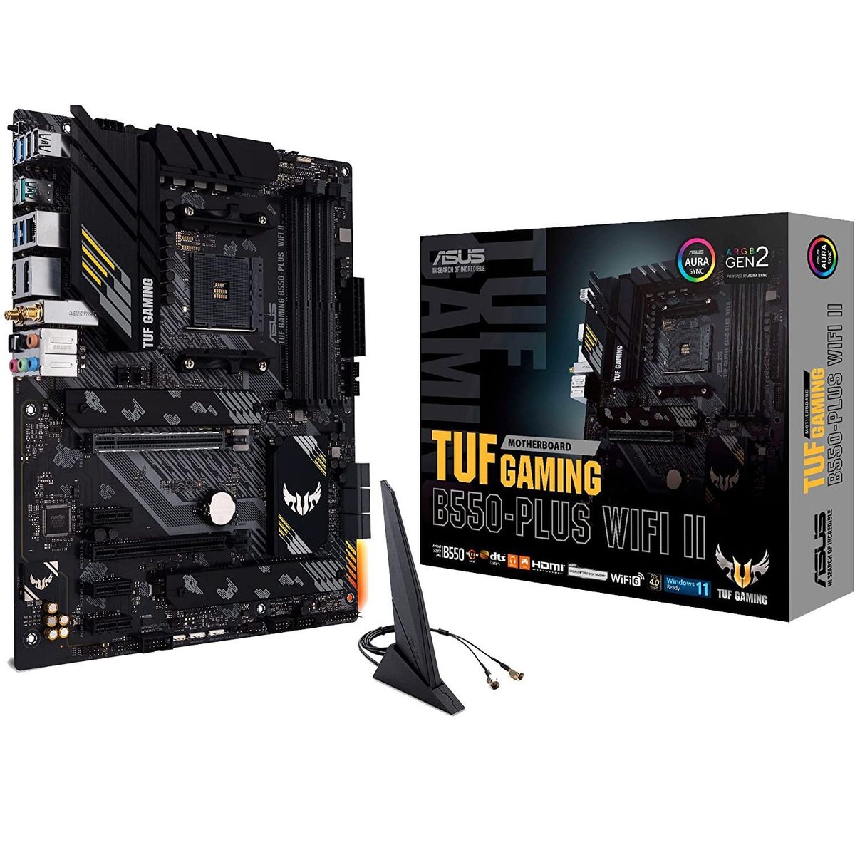ASUS - Motherboard ASUS TUF GAMING B550M-PLUS WIFI II AMD B550 AM4 mATX