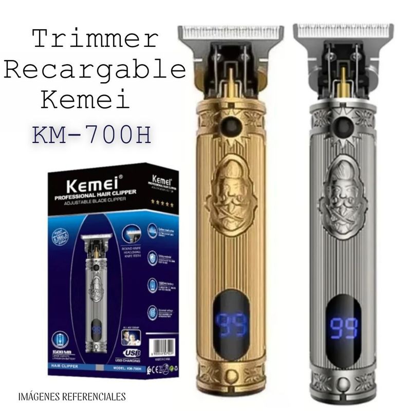 KEMEI - Trimmer Kemei Recargable KM-700H