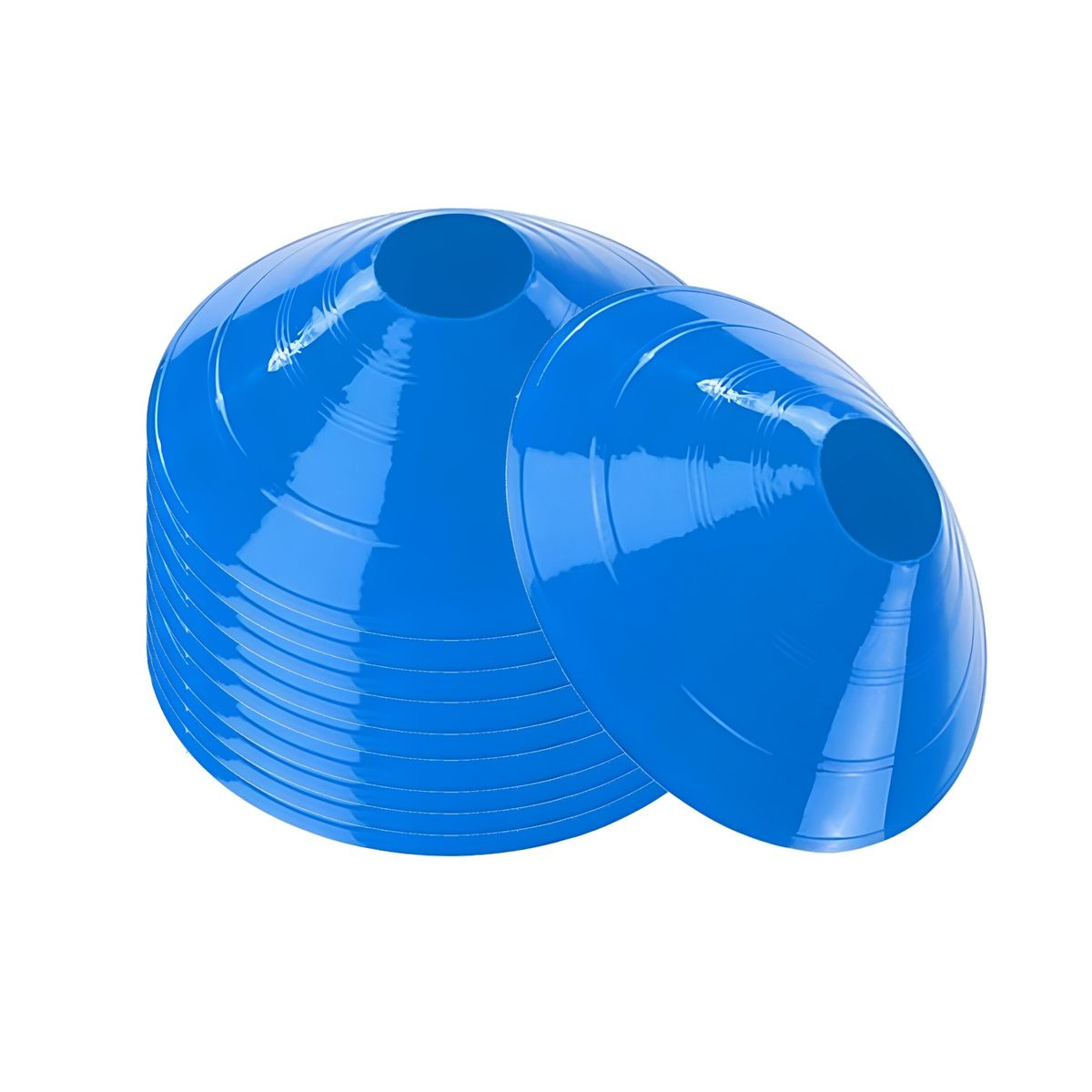 GENERICO - PLATILLOS CONOS TORTUGA ENTRENAMIENTO DEPORTIVO – PACK X 12 UDS