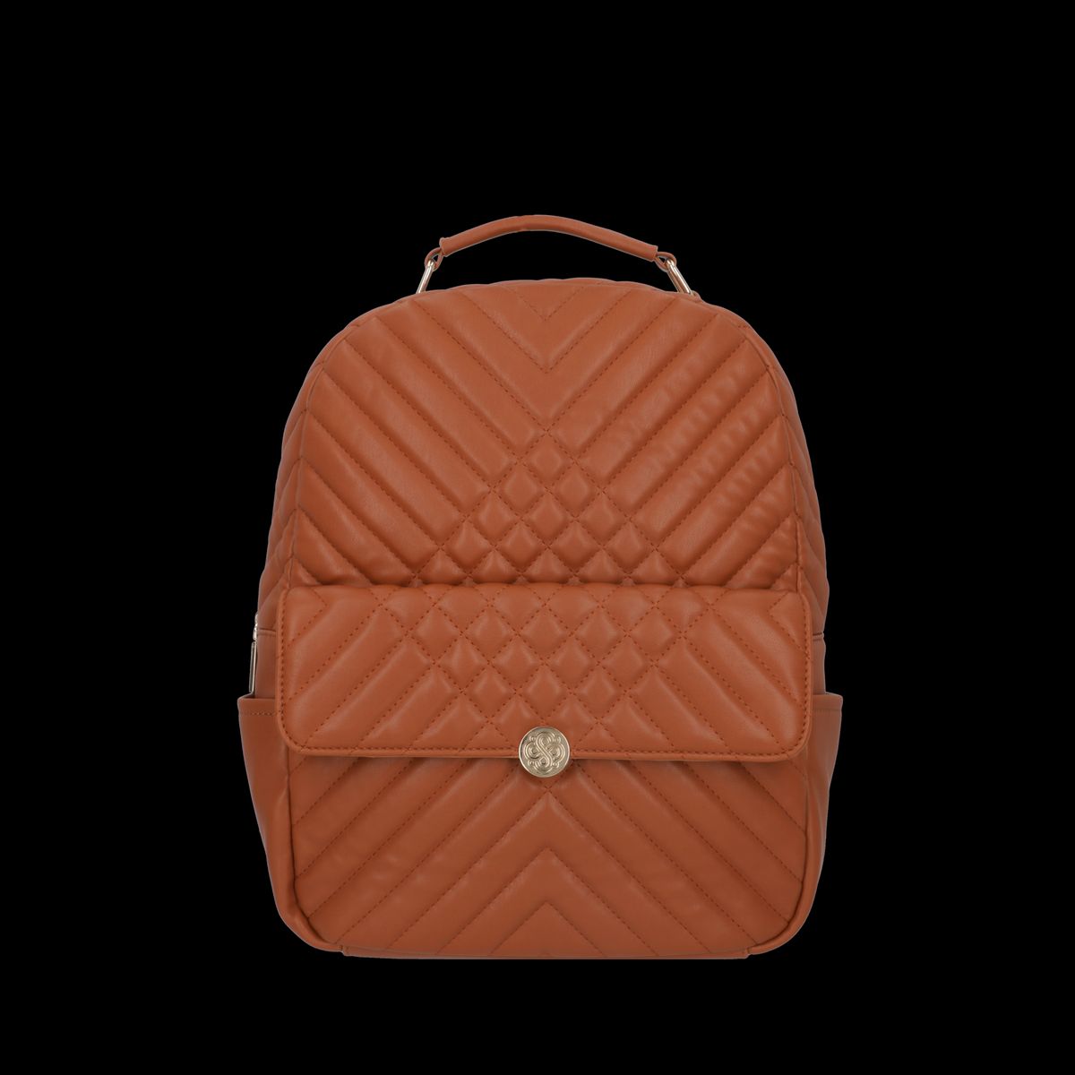 SECRET - Mochila Milan Grande Medium Brown