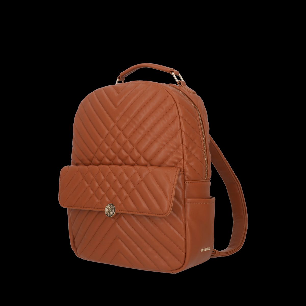 SECRET - Mochila Milan Grande Medium Brown
