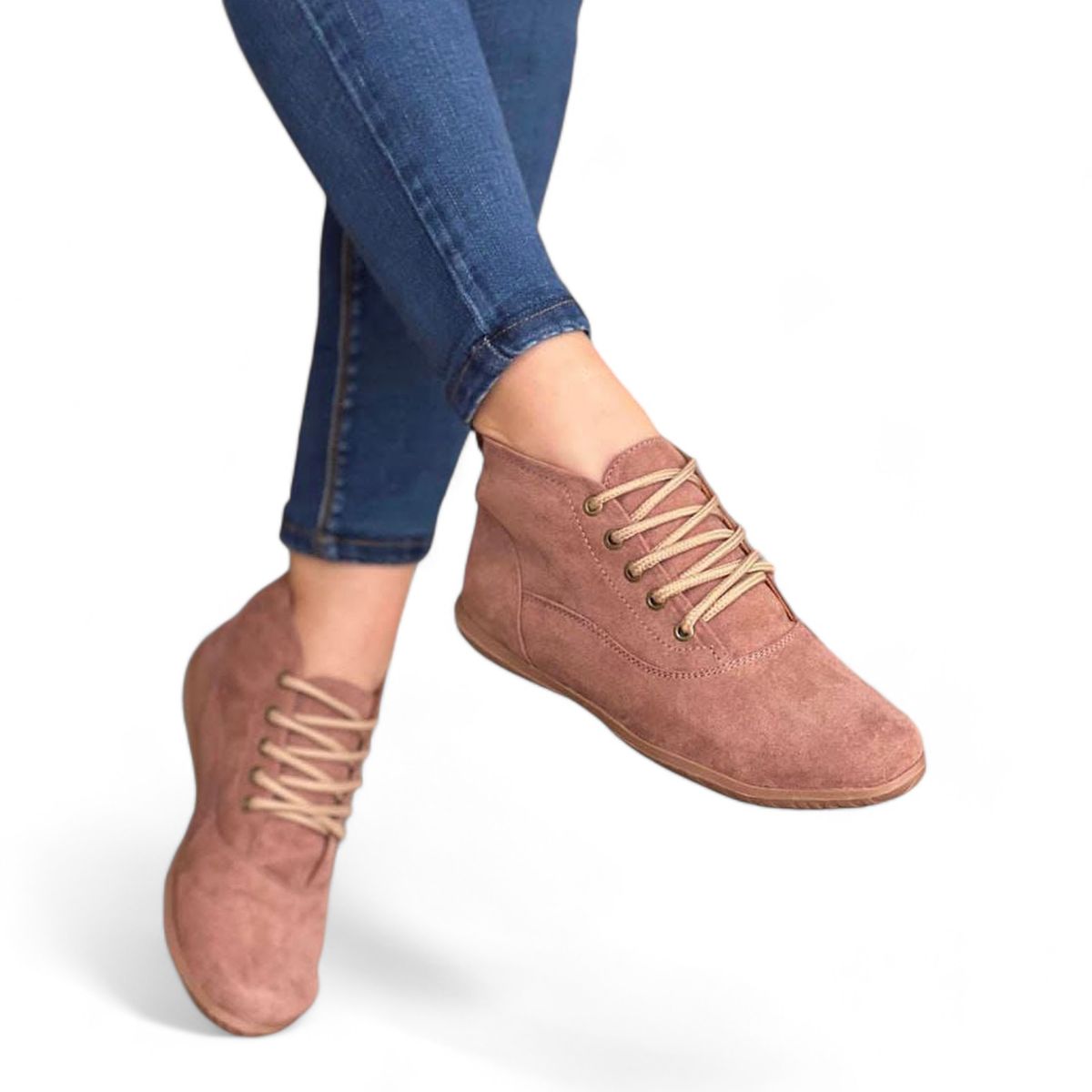 GENERICO - Botin Mujer Trm2046L-40 Color Beige.-