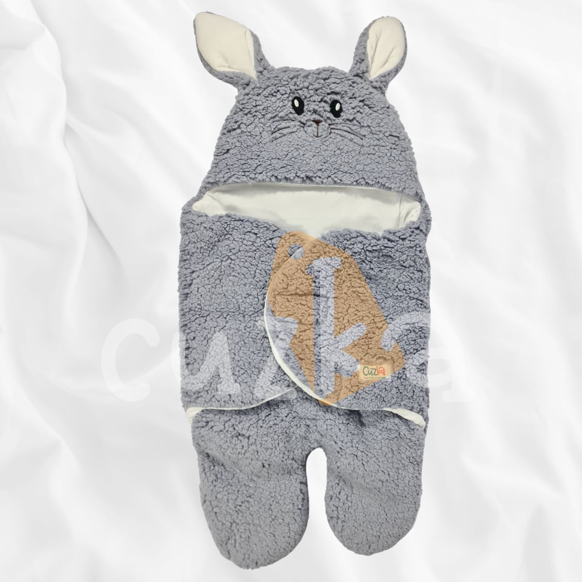 CUZKA - Saco de dormir para Bebé »RABBIT» Gray