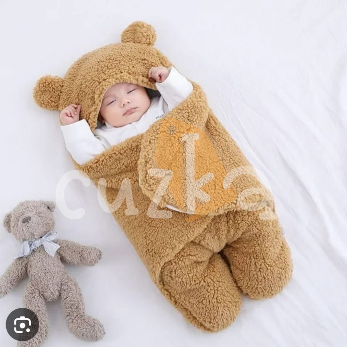 CUZKA - Saco de dormir para Bebé »RABBIT» Brown