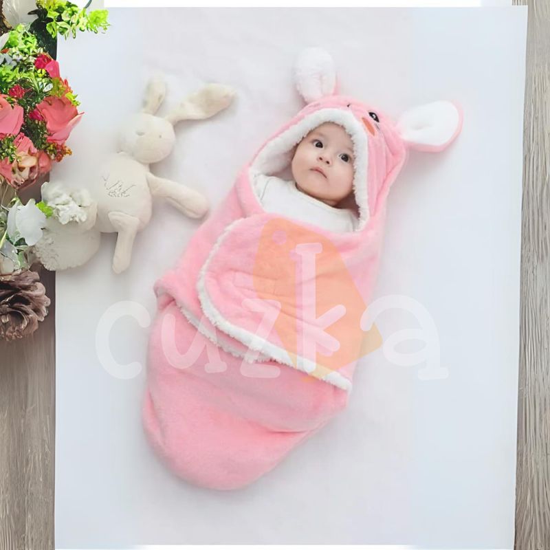 CUZKA - Saco de dormir para Bebé »RABBIT» Pink
