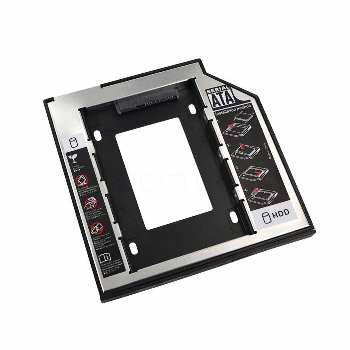 ATA - ADAPTADOR DE DISCO DURO  SATA SSD 9.5 MM 2.0