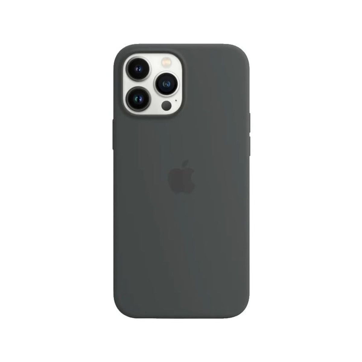 GENERICO - CASE DE SILICONA PARA IPHONE12 PRO MAX GRIS