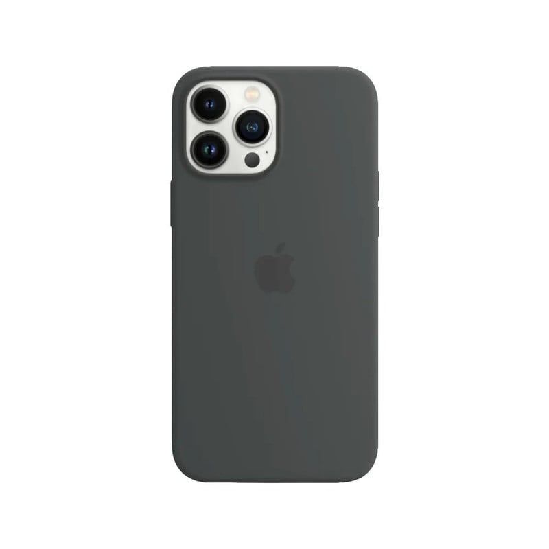 GENERICO - CASE DE SILICONA PARA IPHONE12 PRO MAX GRIS