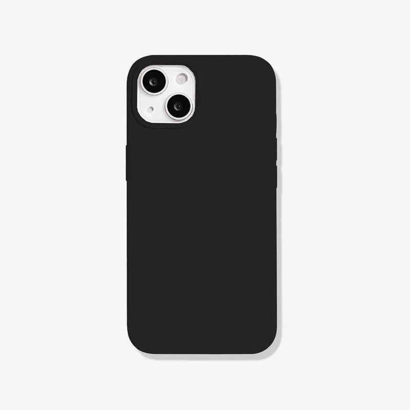 GENERICO - CASE DE SILICONA PARA IPHONE14 PRO MAX NEGRO