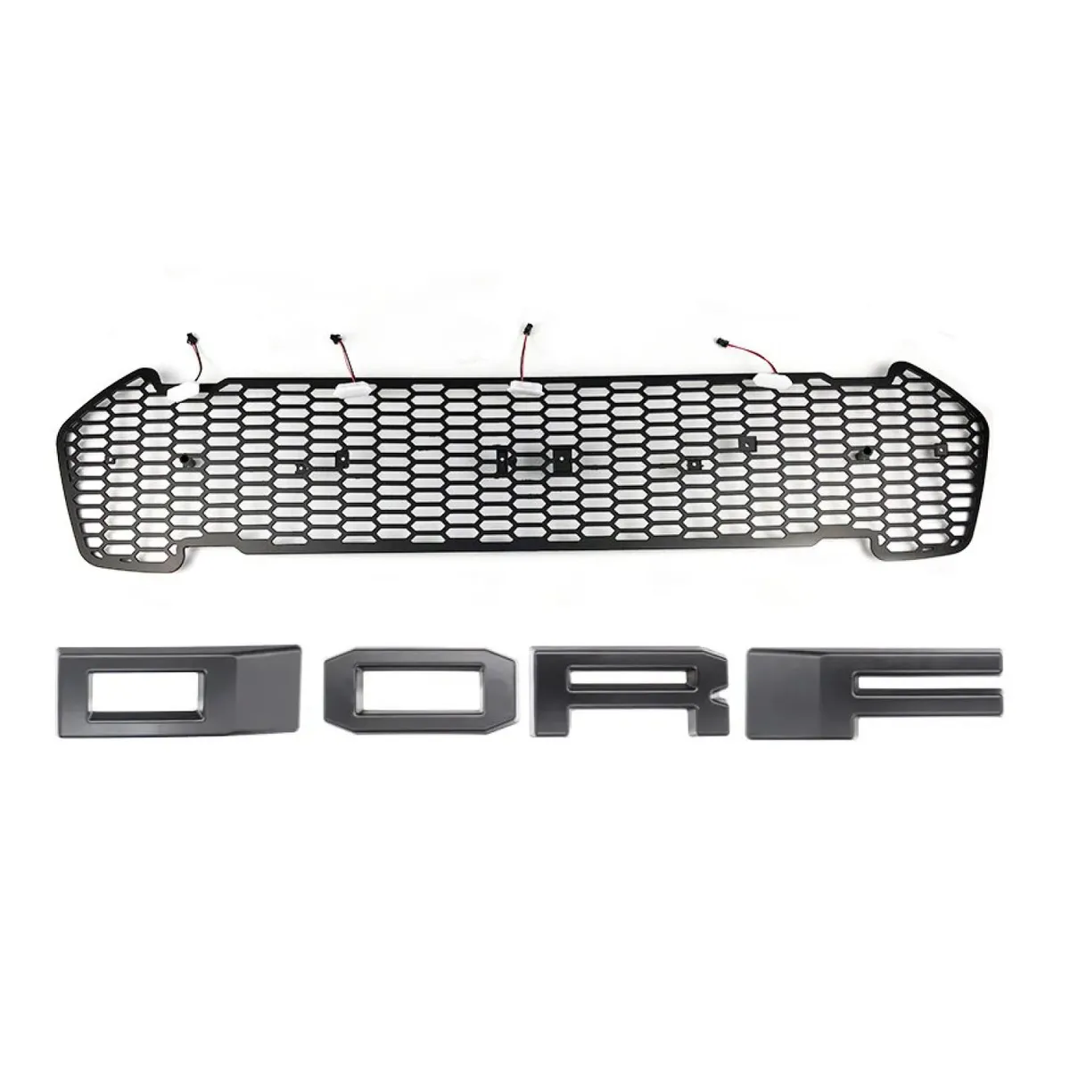 POWERED BY G4X4 GLOBAL 4 X 4 PE - REJILLA DE MASCARA PARA FORD RANGER CON LED