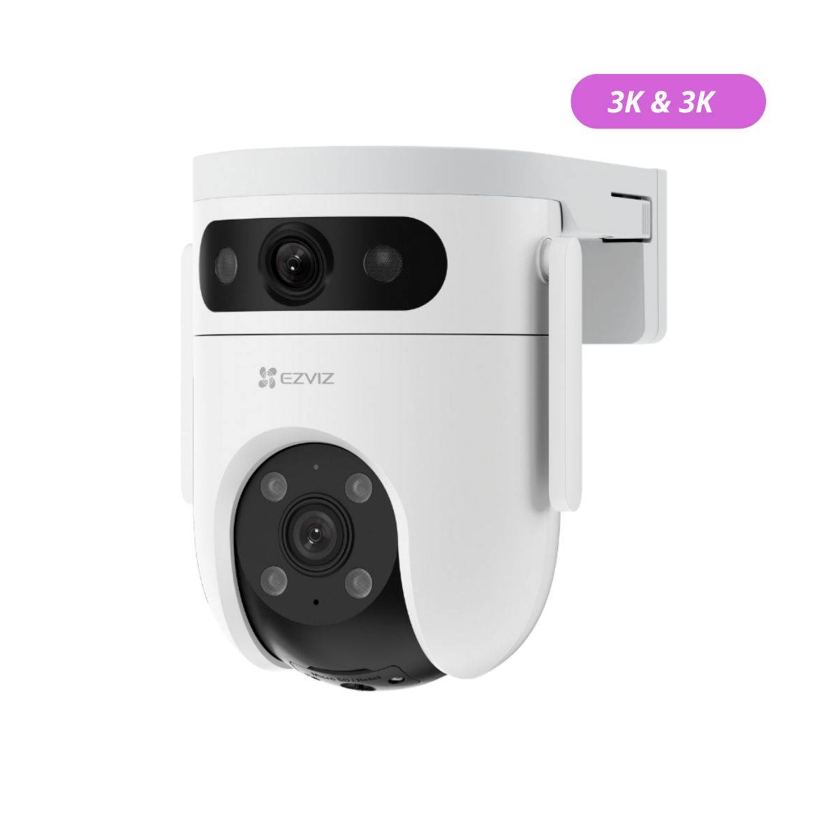 EZVIZ - Cámara de seguridad para exteriores H9C Dual 3K - Ezviz