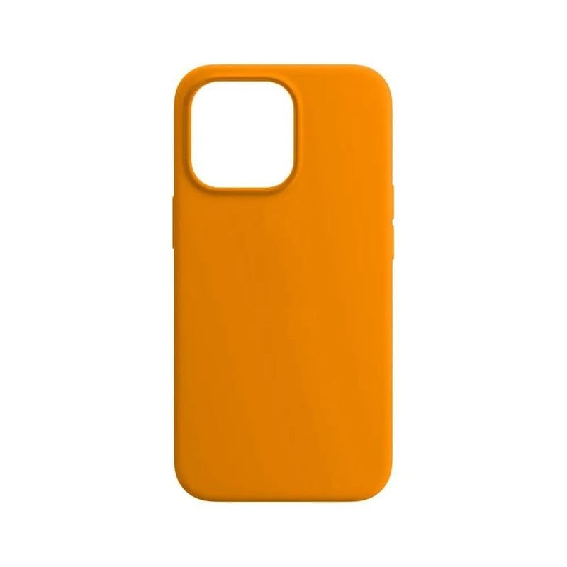 GENERICO - CASE DE SILICONA PARA IPHONE 12 PRO ANARANJO