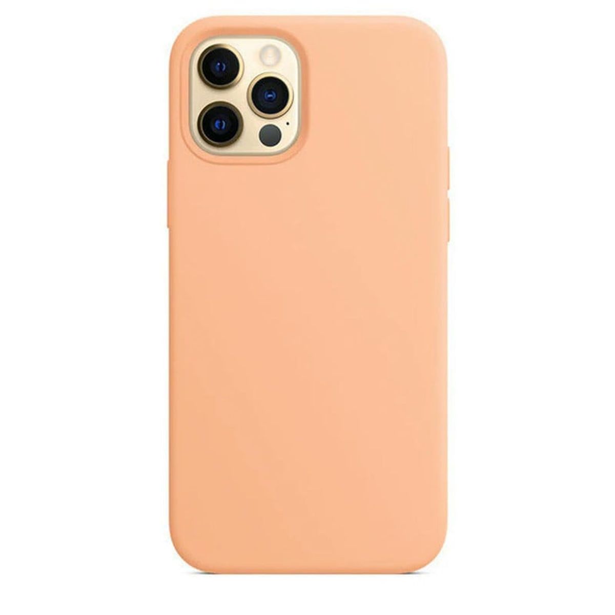 GENERICO - CASE DE SILICONA PARA IPHONE12 PRO MAX MELON